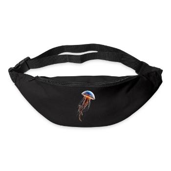Qualle Jellyfish Feuerqualle Medusa Süße Quallen - Gürteltasche - Schwarz - Vorne