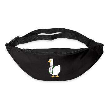 Là où les vents se rencontrent - Chinese Goose - Velvet Shade - Sac banane - noir - Devant