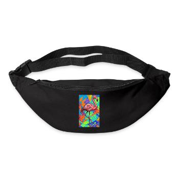 Flamingo - Gürteltasche - Schwarz - Vorne