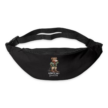 Après Ski Social Club Bär - Gürteltasche - Schwarz - Vorne