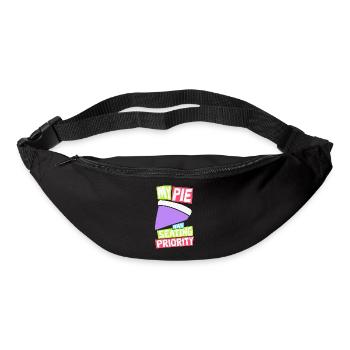 Pie – My Pie Has Seating Priority - Gürteltasche - Schwarz - Vorne