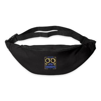 Grandpa, best grandfather Super Opi, niece grandson - Bum bag - black - Front