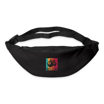 Billiard Poolbillard Snooker Verein Club Billard - Gürteltasche - Schwarz - Vorne