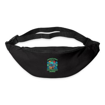 Underground Film, Independent Cinema, Horror - Gürteltasche - Schwarz - Vorne