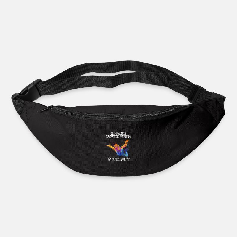 Maillot Skydive Freefly Fallschirmspringer Parachutisme - Sac banane - noir