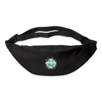 Eco Nicht Ego Ecofriendly und Aktivist Geschenk - Gürteltasche - Schwarz - Vorne