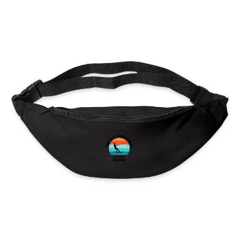 Water skis, water skis, water skiers - Bum bag - black - Front