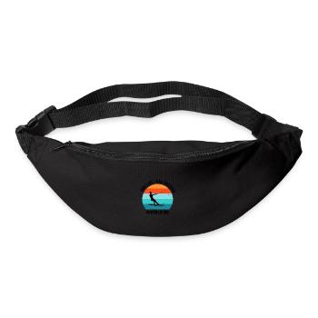 Water skis, water skis, water skiers - Bum bag - black - Front