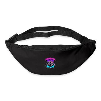 Lustiges Monster Truck Mama Mutter für Frauen - Gürteltasche - Schwarz - Vorne