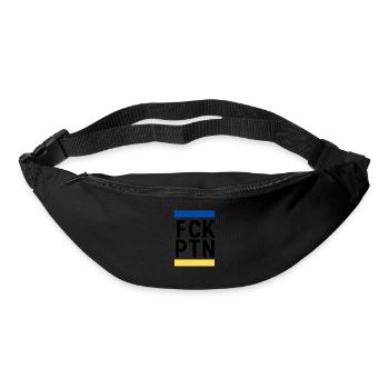 FCK PTN Ukraine Russia Anti Putin - Bum bag - black - Front