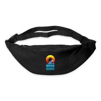 Mode Vacances - Sac banane - noir - Devant