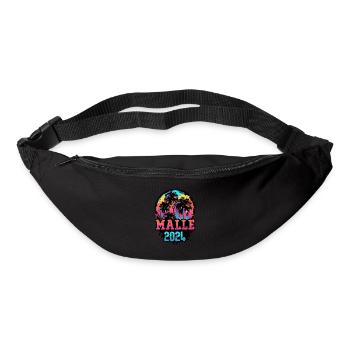 Malle 2024 Team Palms Multicolore - Sac banane - noir - Devant