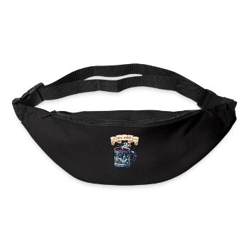 Vino calido veritas - Gürteltasche - Schwarz - Vorne