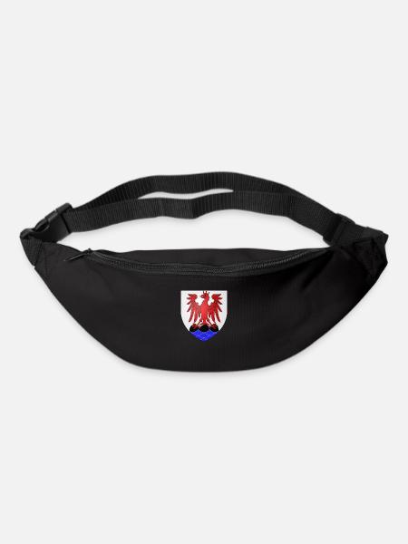 Blason Nice - Sac banane - noir