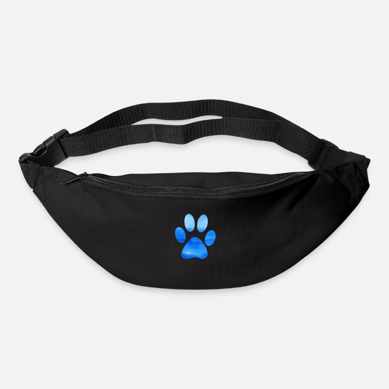 Blue paw - Bum bag - black