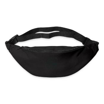 Camping is my therapy - Bum bag - black - Front