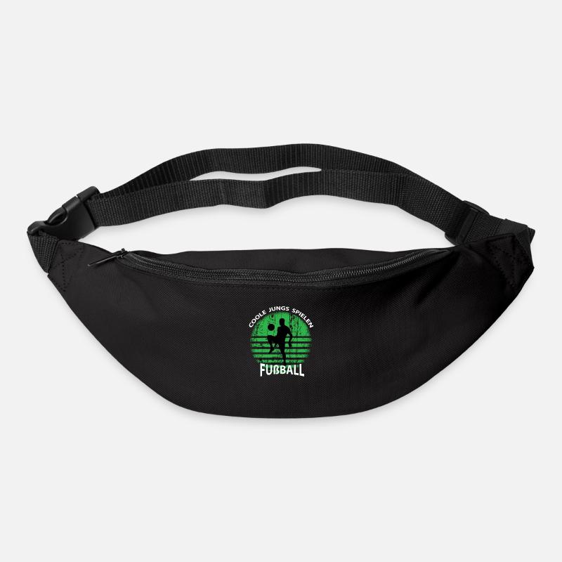 Fußball Coole Jungs - Gürteltasche - Schwarz