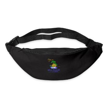 Take me to my beach - brandnew beach design - Bum bag - black - Front