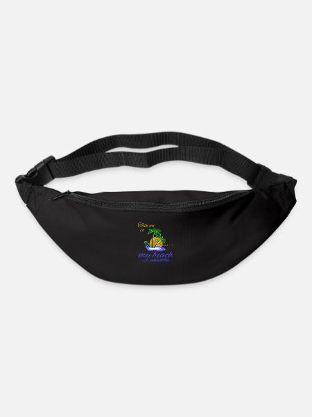 Take me to my beach - brandnew beach design - Bum bag - black