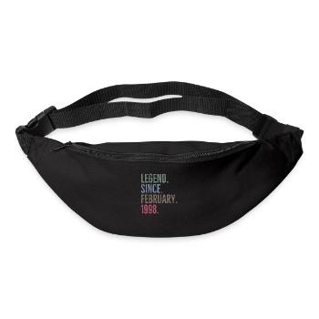 Legend Since February 1998 - Bum bag - black - Front
