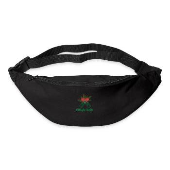Jingle Glocken - Gürteltasche - Schwarz - Vorne