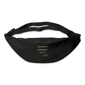 cerebral palsy awaerness - Bum bag - black - Front