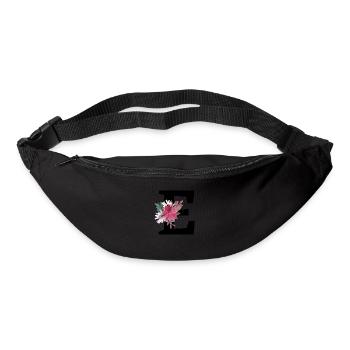 Blumenbrief - Gürteltasche - Schwarz - Vorne