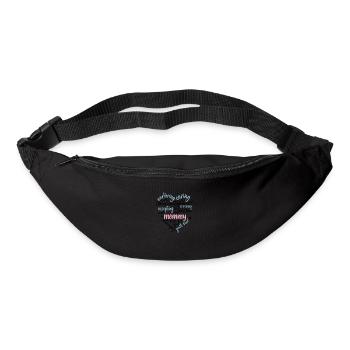 Mother's Day Heart 2 - Bum bag - black - Front