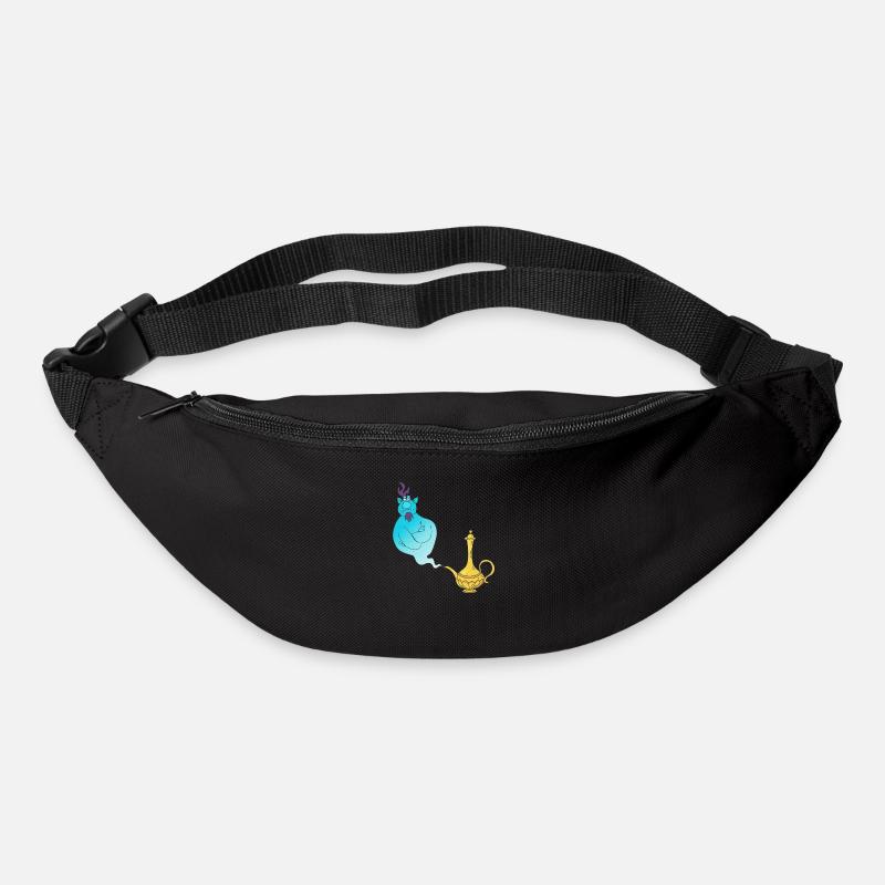 Gini Magic Lamp Génie - Sac banane - noir