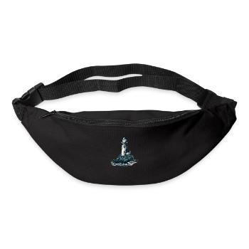 Phare Breton n°3 - Sac banane - noir - Devant