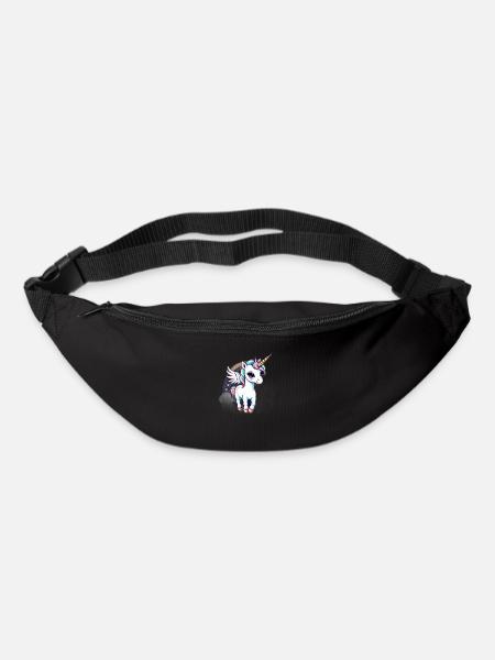 Licorne Unicorn Kawaii - Bum bag - black