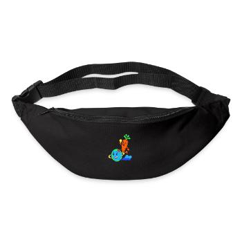 Terre - Sac banane - noir - Devant
