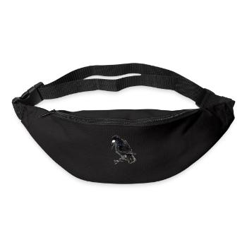 Corbeau 3 - Sac banane - noir - Devant
