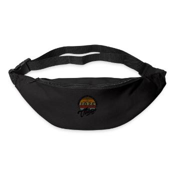 Vintage élégant : 1935 Cadeau rétro 1935 2025 - Sac banane - noir - Devant
