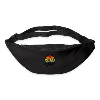 2024 Birthday Born In 2024 Vintage Retro. Editio - Bum bag - black - Front