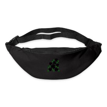 Kleeblätter - Gürteltasche - Schwarz - Vorne
