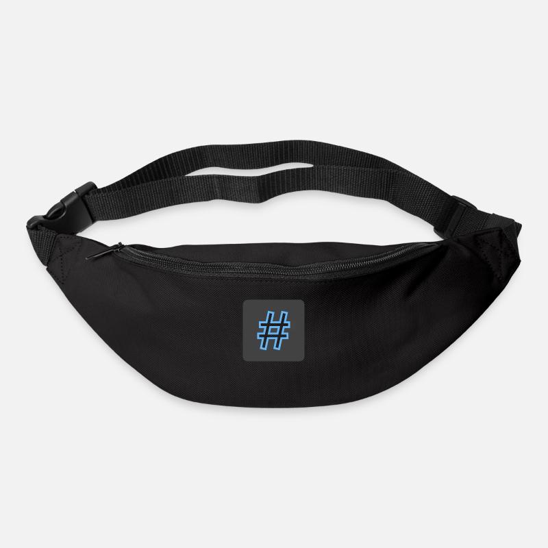 Hashtag - Bum bag - black