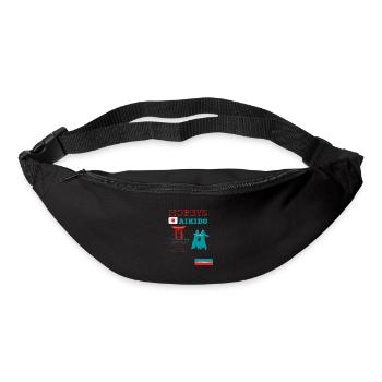 MASO Aikido KAMPF KUNST MARBOSSTA - Gürteltasche - Schwarz - Vorne
