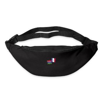 Gambia France Vintage Flag Gambier - Bum bag - black - Front