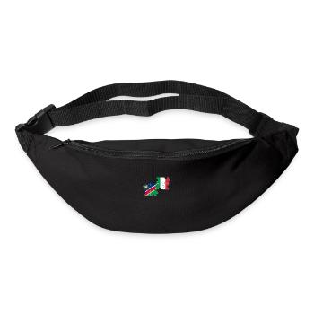 Namibia Italien Flagge Italienisch Namibier - Gürteltasche - Schwarz - Vorne