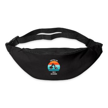 Excavator Excavator Driver Excavator Truck - Bum bag - black - Front