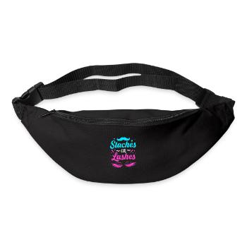 Gender Reveal Babyshower - Gürteltasche - Schwarz - Vorne