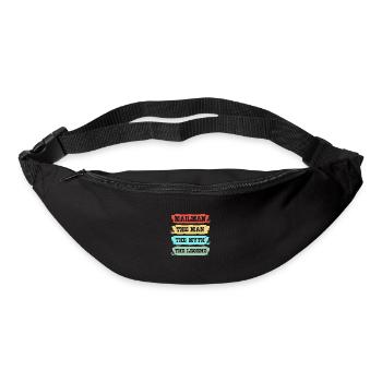 Postbote - Gürteltasche - Schwarz - Vorne