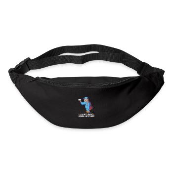 Postbote - Gürteltasche - Schwarz - Vorne