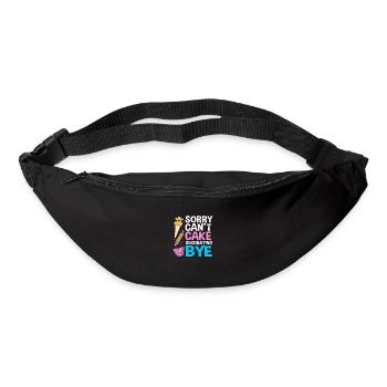 Cake Tartlet Decoration Cake - Bum bag - black - Front