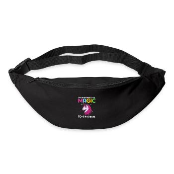 4e année - Sac banane - noir - Devant