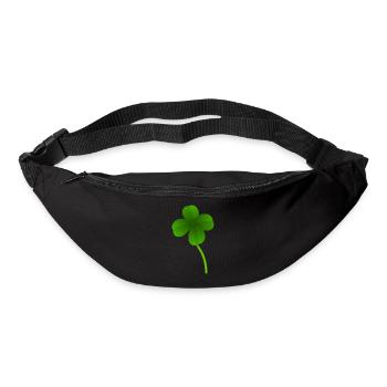 Kleeblatt - Gürteltasche - Schwarz - Vorne
