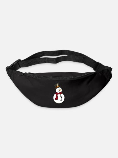 snowman - Bum bag - black