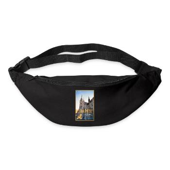 Budapest - Gürteltasche - Schwarz - Vorne