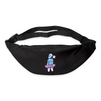 Heart breaker skater girl - Gürteltasche - Schwarz - Vorne